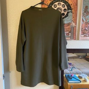 Straight Fit Olive Dress